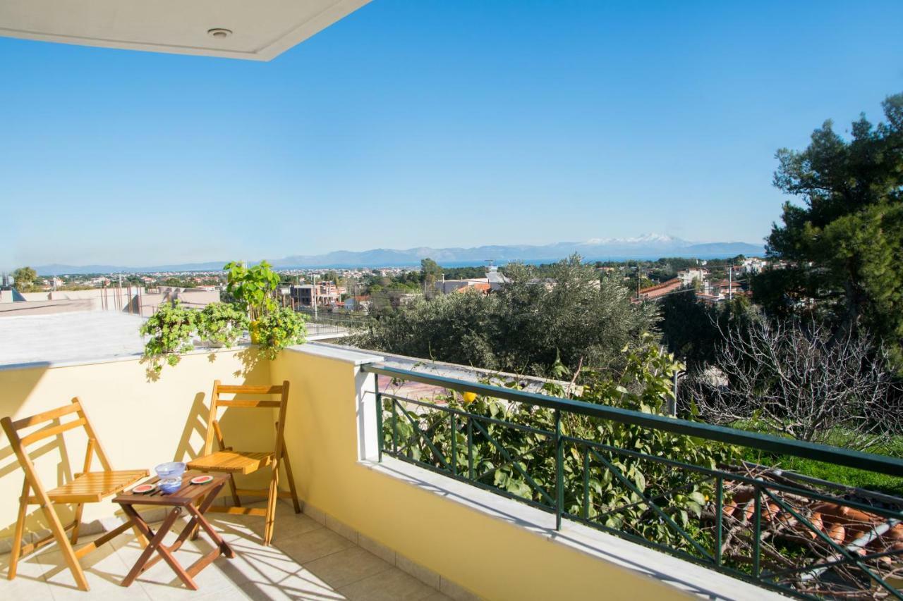 Betty'S Air+Port Sea Apartment Artemida  Dış mekan fotoğraf